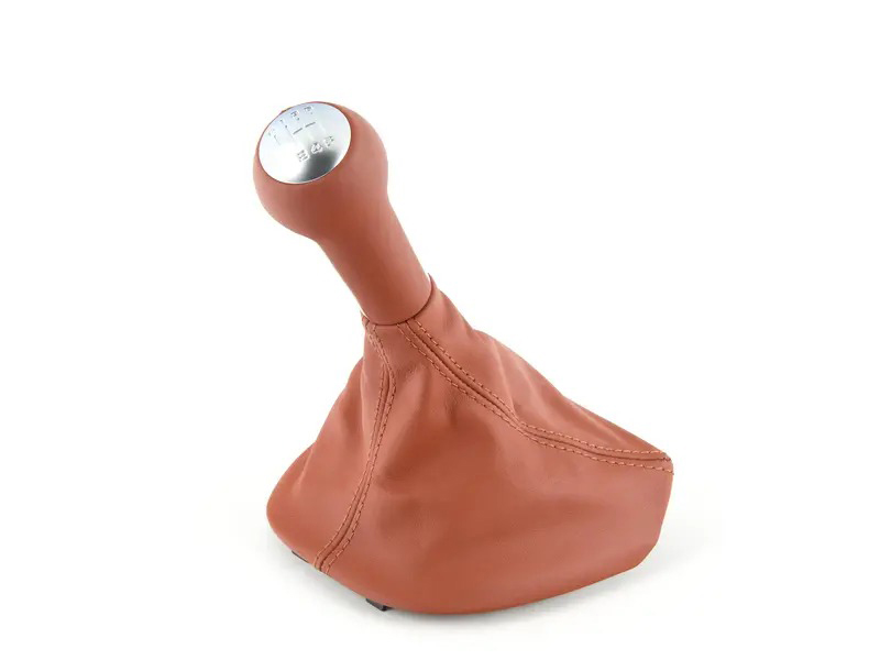 gearshift knob (leather) Terracotta/terracotta 99742407501FPW