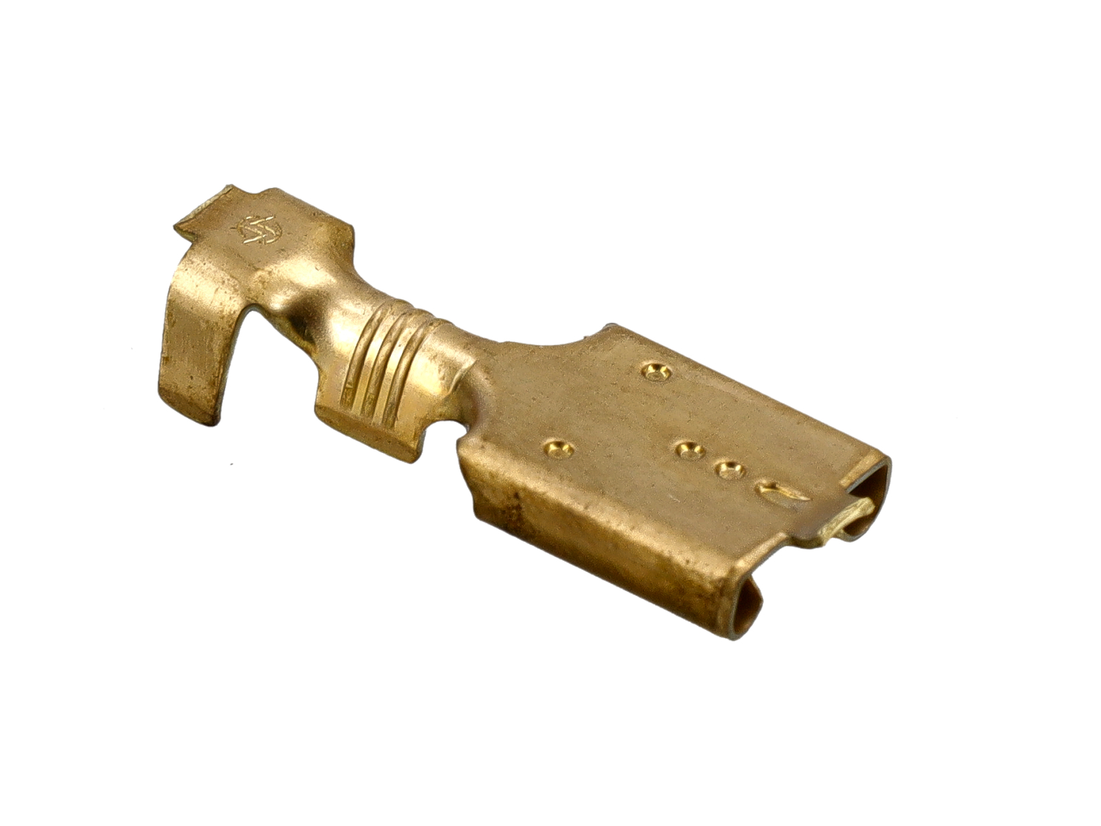 flat connector with retaining lug N0174531