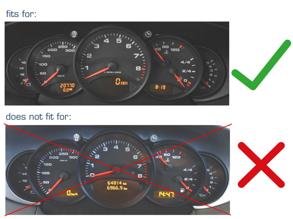 the instrument cluster