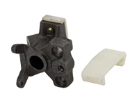 Alloggiamento tendicatena con binario di guida, Porsche 928 - 92810502809, 92810502808, 92810502806, 92810502804, 92810502709, 92810502708, 92810502706, 92810502704