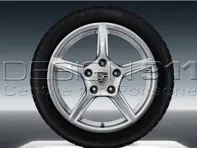 18' Boxster Lichtmetalen Velgen & Winterbanden Origineel Porsche voor 981 Boxster / 981 Cayman - 98104460021, 98104460022, 98104460001, 98104460002