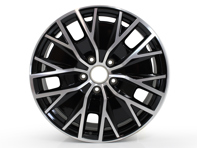 Cerchio anteriore in lega da 20 pollici Turbo S Aero Design per Porsche 9J1 Taycan - 9J1601025AG041, 9J1601025AH041