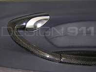 Maniglia per porta in lega. Porsche 986 Boxster / 996 - 99655542503V01, 99655542603V01