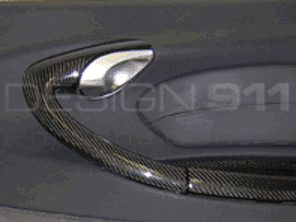 Maniglia per porta in lega. Porsche 986 Boxster / 996 - 99655542503V01, 99655542603V01