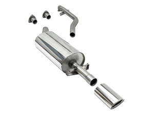 Sport rear silencer for - Porsche 944 2.7L M44-11 and M44-12 CARGRAPHIC N-GT - 94411104103, 94411108301