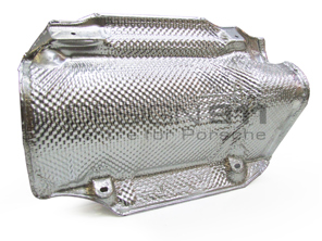 Achterbumpersteun / hitteschild. Porsche 996Turbo - 99650547703, 99650547803