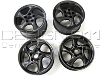 18' Style 930 BLACK. Turbo Cup 3 Llantas de aleación para Porsche Cars - 930018B