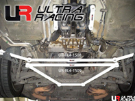Rear Lower Bar. Porsche 997 Carrera 4S 2006>> - Ultra Racing - RL4-1509, UR-RL4-1509