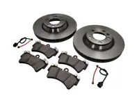 Pack plaquettes et disques de frein avant. Porsche Cayenne 957 V8 4.8L - 95535140X51BRE, 95535140X51, 95535193916BRE, 95535193916, 95561236502