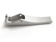 Gatillos de manija de puerta en Plata. Porsche 911 1978-89 / 964 - 91153894107, 91153894207