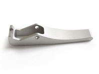 Door handle triggers in Silver. Porsche 911 1978-89 / 964 - 91153894107, 91153894207