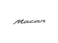 Scritte/Iscrizioni Macan in grigio agata. Portellone posteriore/bagagliaio Porsche Macan 95B.2 - 95b853675R