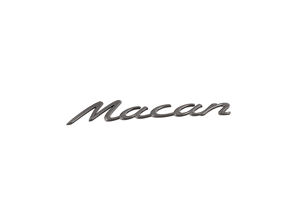 Inscriptions/Lettering Macan in Agate Grey. Rear / Boot Lid Porsche Macan 95B.2 - 95b853675R