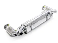 Sports exhaust rear silencer Porsche 911 turbo and 911 turbo S - 99111102790, 99111173170, 99111173140 - TSPO991T13.004.AK