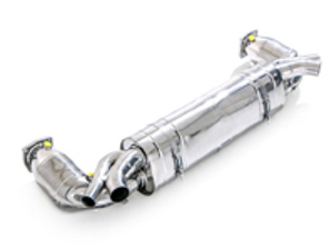 Escape deportivo silenciador trasero Porsche 911 turbo y 911 turbo S - 99111102790, 99111173170, 99111173140 - TSPO991T13.004.AK