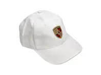 Porsche Crest Baseball Cap – Essential, White. - WAP6100020TWCE