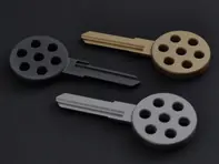 空白钥匙 917 风格。保时捷 924 / 944 / 968 - 94453833100, 477837219