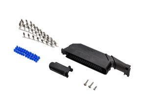 Motronic DME connector kit 35 pin. Porsche 924S / 944 / 968 - 94461200207, 94461200206, 94460702106, 94460704006, 94460704009, 94460704008, 95160702106, 95160702108, 94460717304, 94460717305 - TRW-944-15