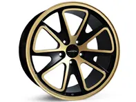 SpeedART FOX EVO II Gold wheel set for Porsche 997 C4 / C4S / Turbo