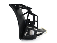 Rear bumper heat shield support. Porsche 981 Boxster / 981C Cayman - 98150563101, 98150563201