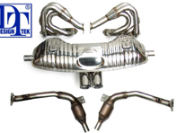 Sports Exhaust, Headers & Cats Package for Porsche Boxster 986 - 98622094330S, 3606308603, 3606109861