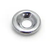 Rondelle chromée pour l'assemblage de la porte. Porsche 356 / 911 / 912 / 930 - 99959100912