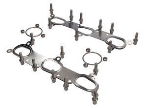 Kit de juntas, tuercas y tornillos del colector de escape. Porsche 996TT