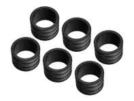 Manicotti in gomma per presa d'aria, SET DA 6. Porsche 911 SC 1978-83 - 92811015801, 92811015800