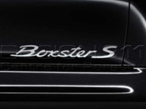 Designación del modelo en las puertas. Porsche 981 Boxster - 98104480070041, 98104480070V04