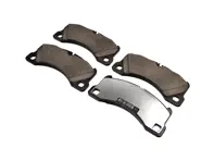 Brake Pads Front. Porsche Taycan Brake Discs 18' 460mm, Brake Caliper In RED - 9J1698151