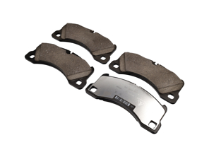 Brake Pads Front. Porsche Taycan Brake Discs 18' 460mm, Brake Caliper In RED - 9J1698151