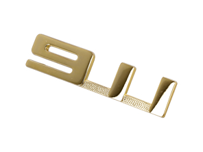 911 后部金色徽章。保时捷 911 1965-68 - 90155930522, 90155930523