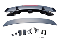 Spoiler posteriore Sport Design con alettone superiore 992 Turbo-Look per Porsche 992 Cabrio - 992827952D, 992827954BOK1, 992827847BG2X, 992827952G2X, 992827954OK1, 992044851, 992044851A, 992044853, 992044853A, 992827940FG2X