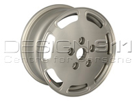 Gesmede lichtmetalen velg 7 J x 16, ET 65, Light Platinum. Porsche 928 - 92836211501