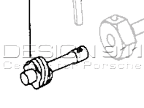 Kupplungssteuerwelle. Porsche 911F - 90131833112, 90131833111
