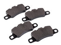 Pastillas de freno traseras Zimmermann Formula:R race. Porsche 718 Boxster / Caimán - 99135294701