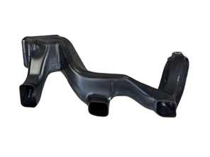 Canal d'aération de l'habitacle - Aérateur de plancher, côté conducteur. Porsche 981/982 Boxster / 981C/982C Cayman / 991 - 99157269300, 99157269400