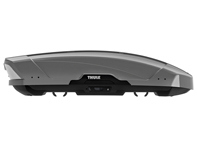 Coffre de toit Thule Motion XT M 400L Titan Brillant pour Porsche Cayenne / Panamera / Macan / Taycan / 991 / 992 / 997 / 996 - 629200, 95804400025, 95804400026
