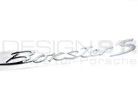 BOXSTER S-badge. Porsche 987 - 98755903702, 987.559.037.02