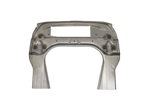 Support de suspension avant avec découpe pour climatisation. Porsche 911 1974-1989 - 91150195500, 91150195501, 91150195500GRV, 91150158003 - PP200C, P200C