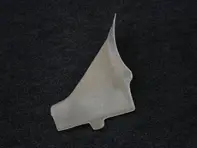 Protezione motore SINISTRA - piastra di blocco per alloggiamento ventola piccola. Porsche 914GT - TK 211K, TK211K