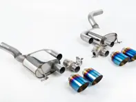 Silencieux arrière Milltek Sport avec embouts GT-115 en titane brûlé. Porsche Macan 95B MK2 GTS et Turbo. - 95B253601DY, 95B253600CY, 95B253612MY, 95B253611MY, 95B253600DY, 95B253601EY - SSXPO179