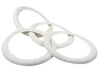 16' Radkappen-Set, Weiß. Porsche 356 - AC601216, 8160300310