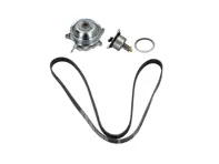 Kit pompa acqua, cinghia e termostato. Porsche 718 Boxster 2.0ltr / 718 Cayman 2.0ltr - 9A210605002, 9A210605001, 9A210605003, 9A110622603, 9A110622602, 9A712111000, 0PB121110A, 0PB121688, 9A2210222400/1