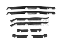 Set di guarnizioni in gomma. Porsche 911 TURBO 1977-79 - PCG50339422, 93050319700, 91150332500, 91150332600, 90150339422