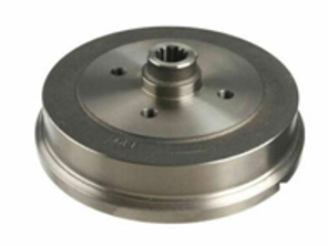 Brake drum rotor Rear. Porsche 924 - 477501615A, 92435203100, 14472410