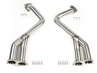 Over axle GPF delete pipes. Porsche 718 GT4 / GTS / Spyder - 982254351B, 982254351L, 982254351AA, 982254351P, 982254351R, 982254351N, 982254351Q, 982254351S, 982254351T, 982254350B, 982254350L, 982254350P, 982254350R, 982254350N, 982254350AB, 982254350Q, 982254350S, 982254350T - FS.POR.718GT4.
