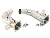 Exhaust cat bypass pipes (for Base). Porsche 991.2 Carrera - 3606109912, 992254400F, 992254400FX, 992254400D, 992254400DX, 992254400N, 992254400NX, 992254450F, 992254450FX, 992254450D, 992254450DX, 992254450N, 992254450NX