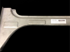 Vin / Chassis Number Panel Repair Section Porsche 911 1982-89 - 93050109800