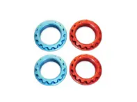 Centre locking wheel nut kit, Red and Blue. Porsche 918 Spyder - 91836167502, 91836167602
